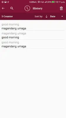 Filipino - English Translator android App screenshot 1