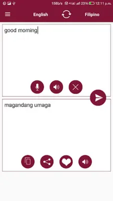 Filipino - English Translator android App screenshot 3